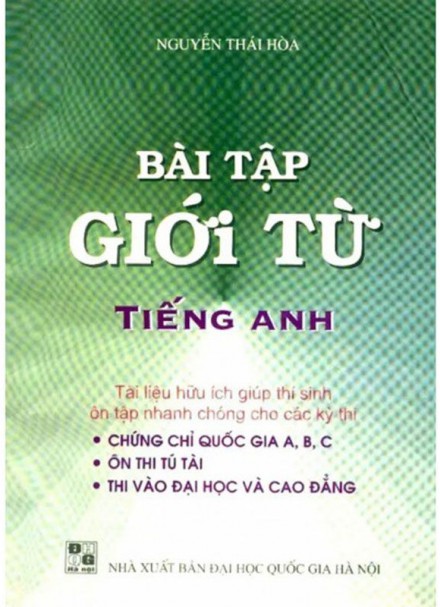 Bài tập Giới từ Tiếng Anh &#8211; Nguyễn Thái Hòa