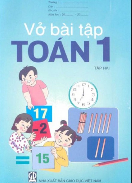 Vở Bài Tập Toán Lớp 1 Tập 2