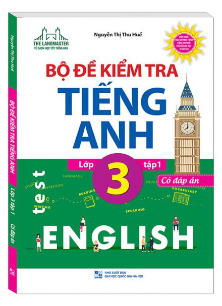 Bộ đề kiểm tra tiếng Anh lớp 3 tập 1,2