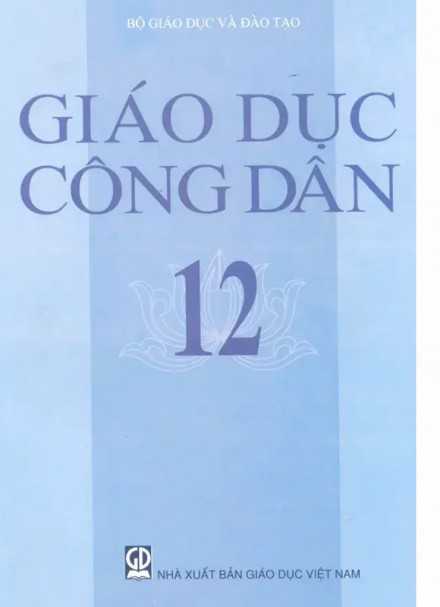 Sách Giáo Khoa Giáo Dục Công Dân 12