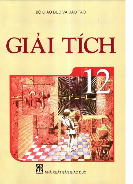 Sách Giáo Khoa Giải Tích 12 &#8211; Sách giải tích 12 nâng cao