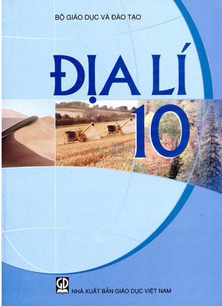 Sách Giáo Khoa Địa Lí lớp 10 &#8211; Sách địa lí 10 nâng cao