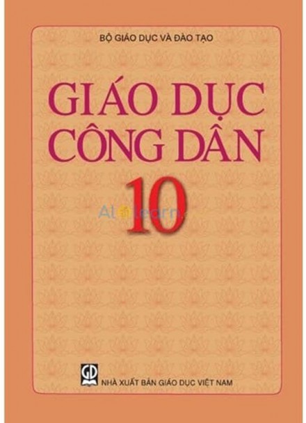 Sách Giáo Khoa Giáo Dục Công Dân Lớp 10