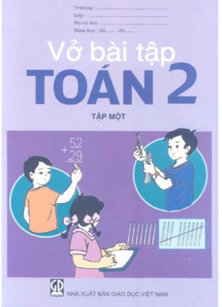 Vở Bài Tập Toán Lớp 2 Tập 1