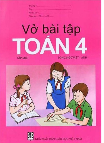 Vở Bài Tập Toán Lớp 4 &#8211; Tập 1 , 2