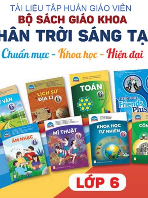 Tài Liệu Tập Huấn Giáo Viên &#8211; Sách giáo khoa lớp 6  (Bộ Sách Chân Trời Sáng Tạo)