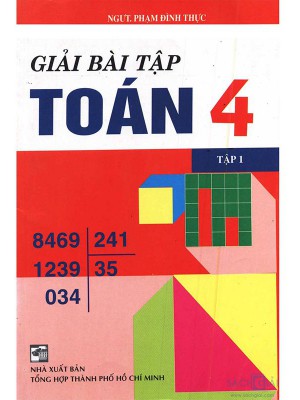 Sách Giải Bài Tập Toán 4 &#8211; Tập 1,2