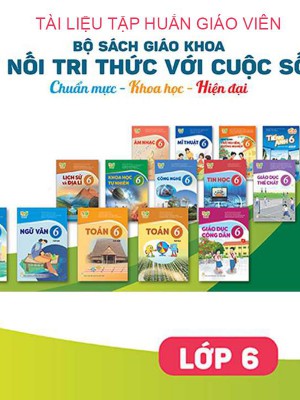 Tài Liệu Tập Huấn Giáo Viên – Sách giáo khoa lớp 6 (Bộ Sách Kết nối tri thức với cuộc sống)