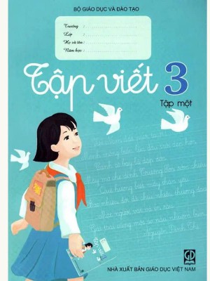 Tập Viết Lớp 3 &#8211; Tập 1,2