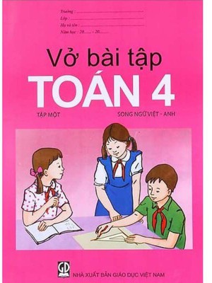 Vở Bài Tập Toán Lớp 4 &#8211; Tập 1 , 2